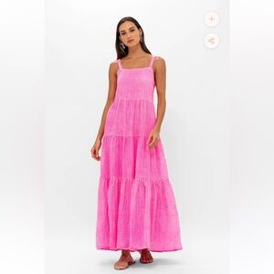 OLIPHANT STRAPPY MAXI - DELRAY PINK